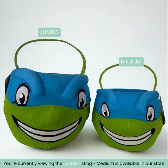 Teenage Mutant Ninja Turtles - Leonardo Plush Basket (Jumbo) - Picture 6 of 7